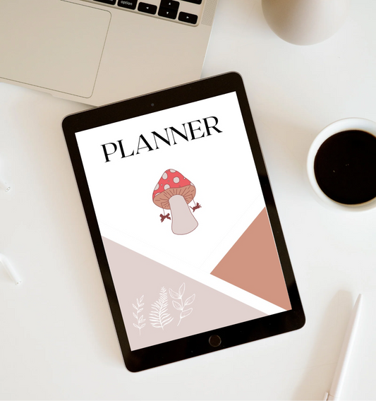 Terra Cotta Minimalist Yearly Planner