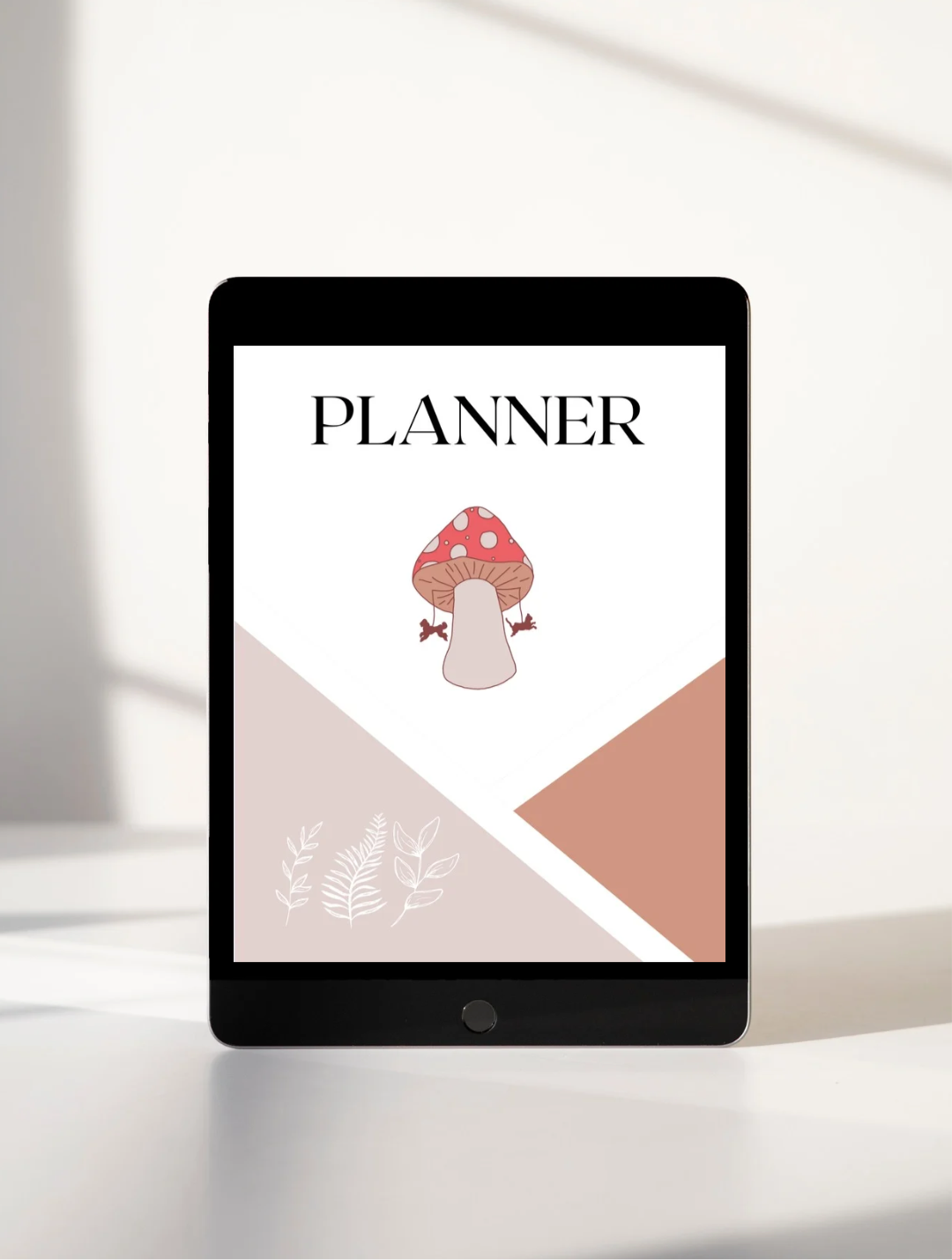 Terra Cotta Minimalist Yearly Planner