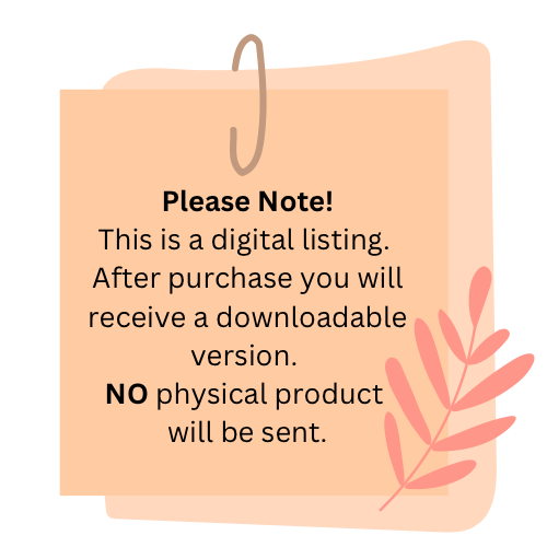 Cash Envelope insert Printables